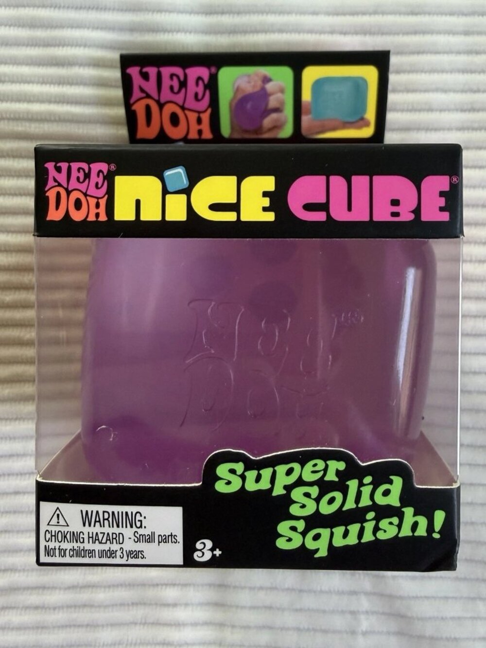 PURPLE NeeDoh Nice Cube